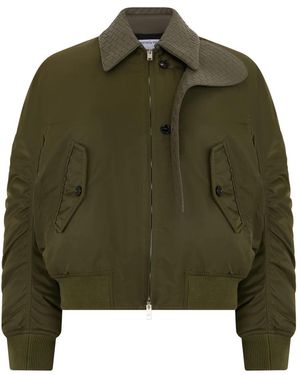 Bottega Veneta Intrecciato Nylon Jacket - Groen