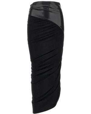 ANDAMANE Midi Skirts - Negro