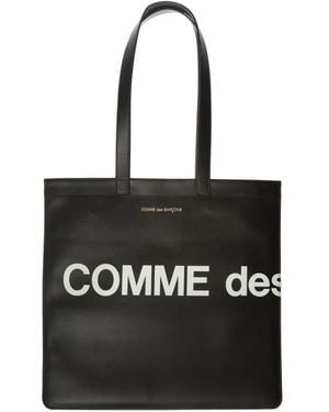 Comme des Garçons Tassen ,Zwart ,Leer Shopper Bag