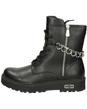Cult Schoenen ,Zwart ,Leer Polacco Lacci