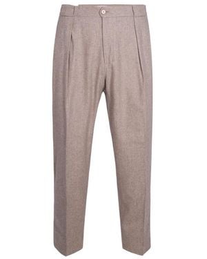 BRIGLIA Suit Trousers - Gris