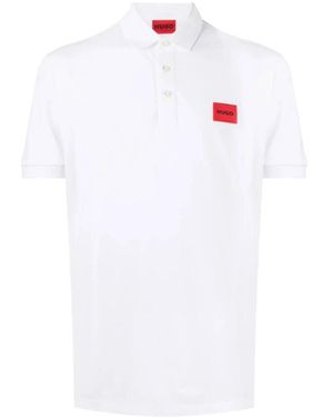 HUGO Polo Shirts - White