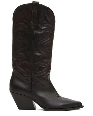 Elena Iachi Cowboy Boots - Zwart