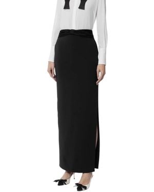Elisabetta Franchi Maxi Skirts - Black