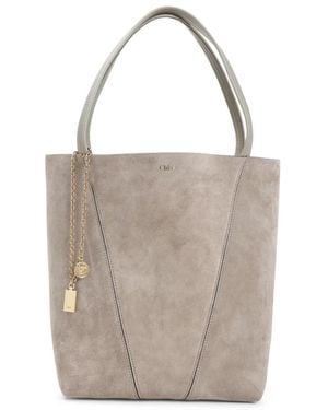 Chloé Tote Bags - Gris