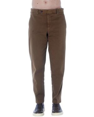BERWICK  1707 Chinos - Brown
