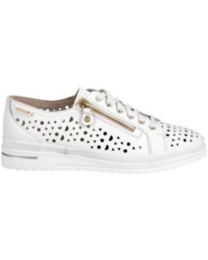 Mephisto Bequeme Schnürschuhe Für Damen - Weiß