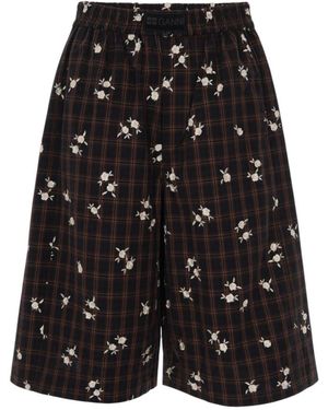 Ganni Casual Shorts - Negro