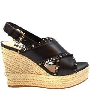 Sergio Rossi High Heel Sandals - Metallic