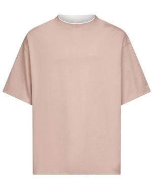 Jil Sander T-Shirts - Natural
