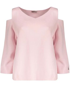Herno V-Neck Knitwear - Rosa