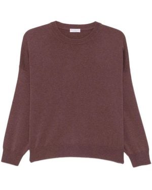 Brunello Cucinelli Round-Neck Knitwear - Morado