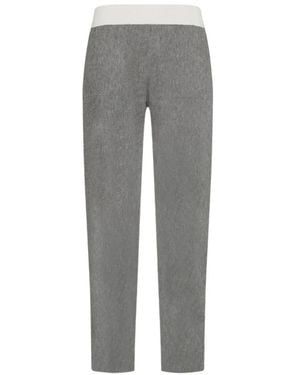 Deha Straight Trousers - Grey