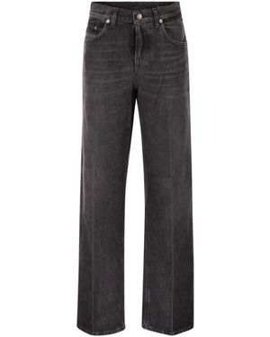 Dondup Wide Jeans - Gris