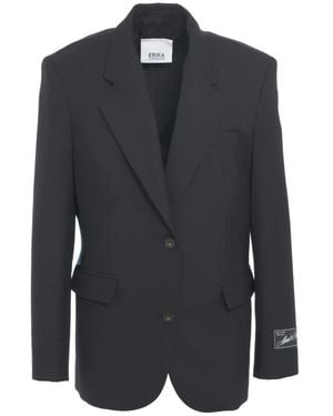Erika Cavallini Semi Couture Blazers - Bleu