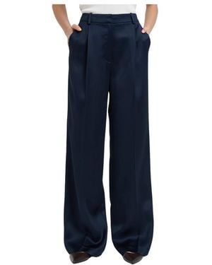Anine Bing Wide Trousers - Blue