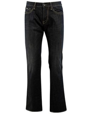 Gas Boot-Cut Jeans - Negro