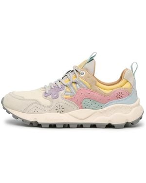 Flower Mountain Schoenen ,Veelkleurig ,Leer Yamano 3 - Wit
