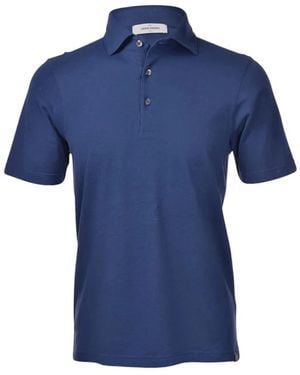 Gran Sasso Polo Shirts - Blue