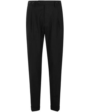 BERWICK  1707 Klassische Formelle Hose Für Herren - Schwarz