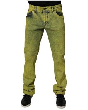 Dolce & Gabbana Slim Fit Jeans - Green