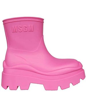 MSGM Wellies - Pink