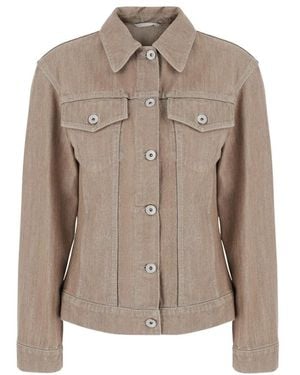 Brunello Cucinelli Denim Jackets - Marrón