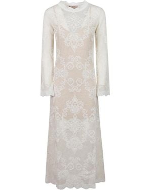 Twinset Twin-Set Jurken - Wit