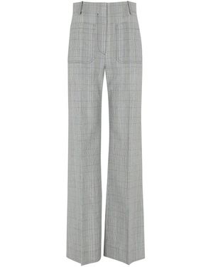 Victoria Beckham Wide Trousers - Grey