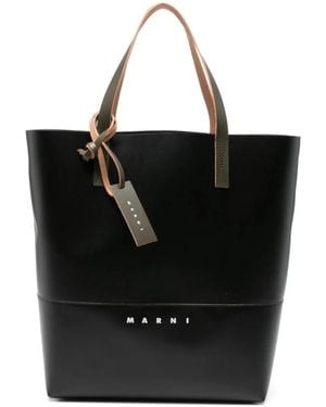 Marni Tote Bags - Black