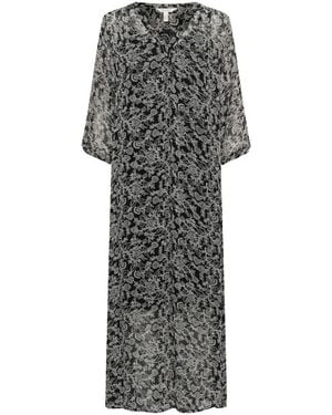 Part Two Midi Dresses - Gris