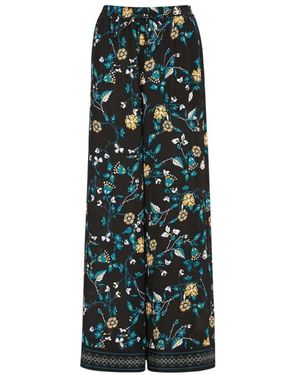 Max Mara Broeken ,Veelkleurig ,Lange Tommy Broek - Groen