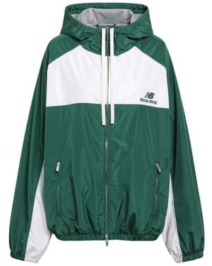 Miu Miu Wind Jackets - Verde