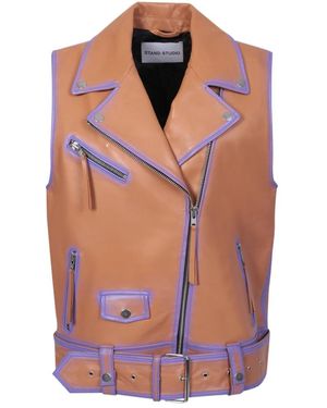 Stand Studio Vests - Rose