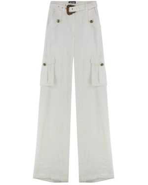 Versace Jeans Couture Wide Trousers - Grey