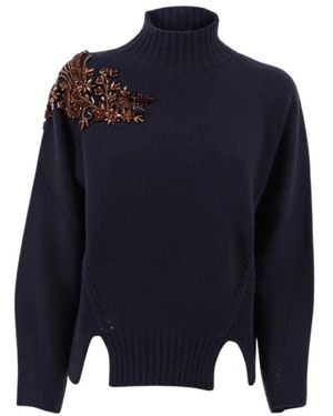 Ermanno Scervino Rollkragenpullover - Blau