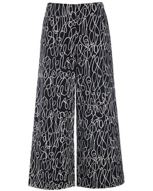 Bitte Kai Rand Wide Trousers - Grey