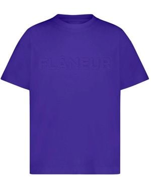 flâneur T-Shirts - Purple