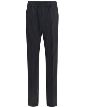 Versace Slim-Fit Trousers - Bleu