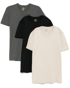 Polo Ralph Lauren Tops ,Veelkleurig ,Katoen 3-Pack T-Shirts - Zwart