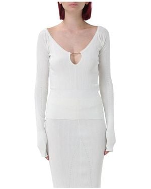 Jacquemus Long Sleeve Tops - White