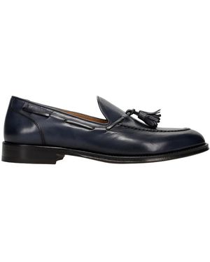 Calpierre Schoenen ,Blauw ,Leer Nappine Pelle