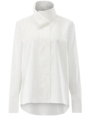 Van Laack Overhemden ,Wit ,Katoen Tipca Blouse