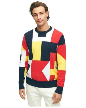 Brooks Brothers Round-Neck Knitwear - Red