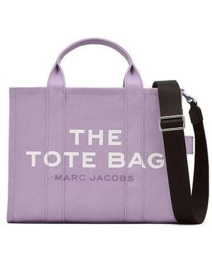 Marc Jacobs Die Canvas Medium Tote Bag - Lila