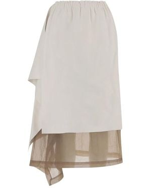Niccolò Pasqualetti Midi Skirts - Gray