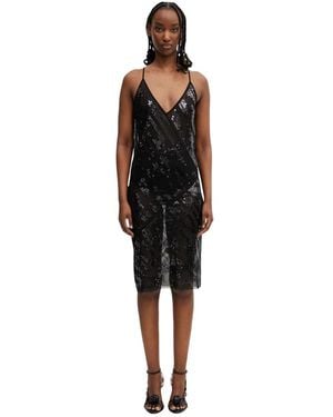 Rick Owens Lilies Slip Dress - Schwarz