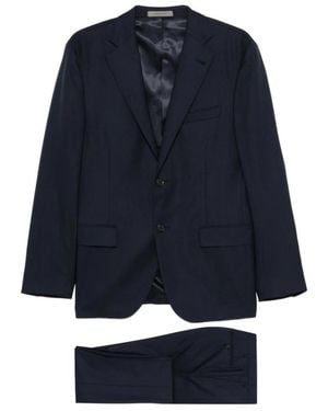 Corneliani Single Breasted Suits - Blue