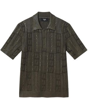 Fendi Polo Shirts - Groen