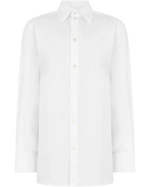 Saint Laurent Cassandre Hemd - Weiß